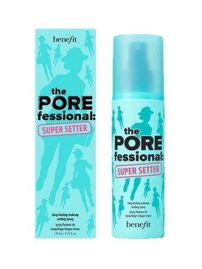 $36 Retail NIB Benefit The POREfessional Super Setter Makeup Setting Spray